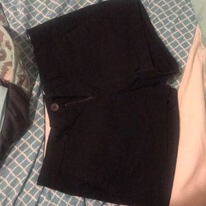 Black shorts